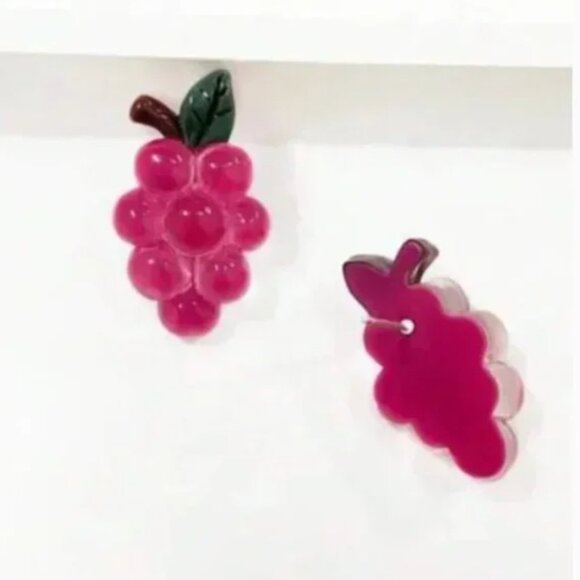 Jewelry - ⭐️❤️FREE Grape Fruit Chic Glam Stud Minimalist Modern Trendy Bubble Hip Earrings